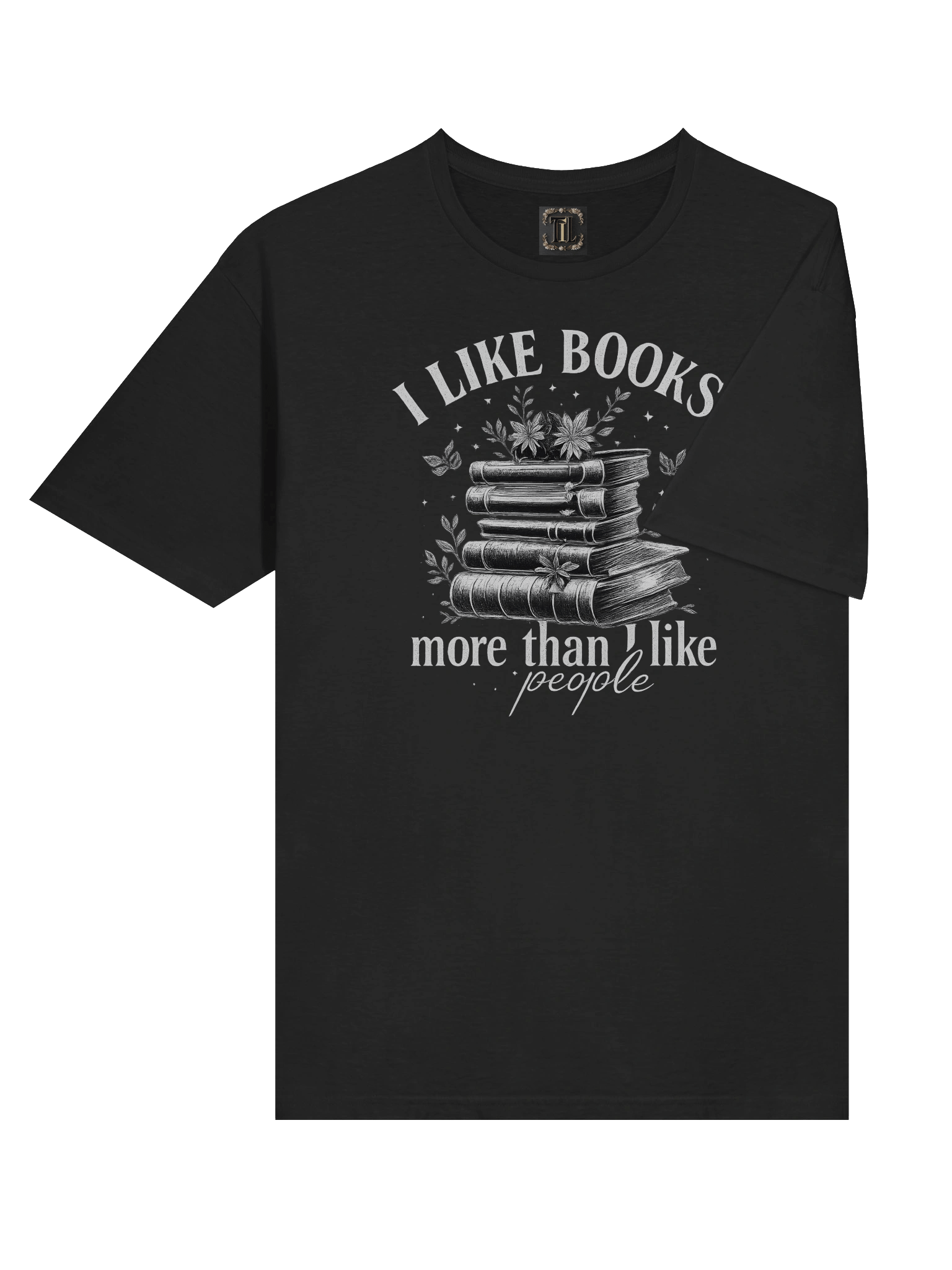 I like books more than I like people unisex tshirt product image (32)