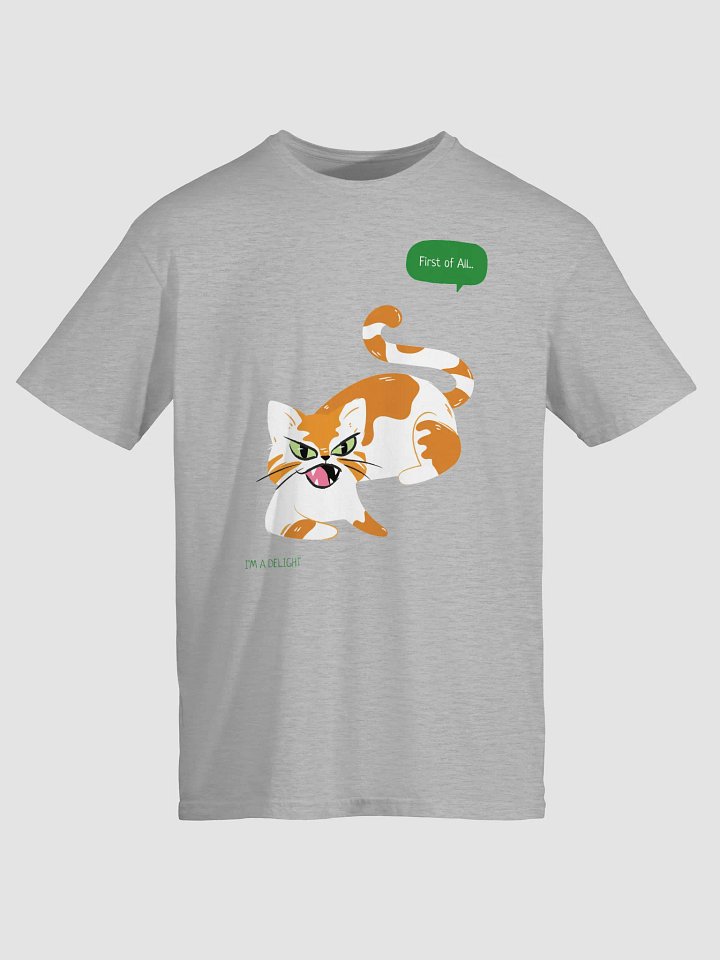 First of All Cat Graphic Tee product image (1)