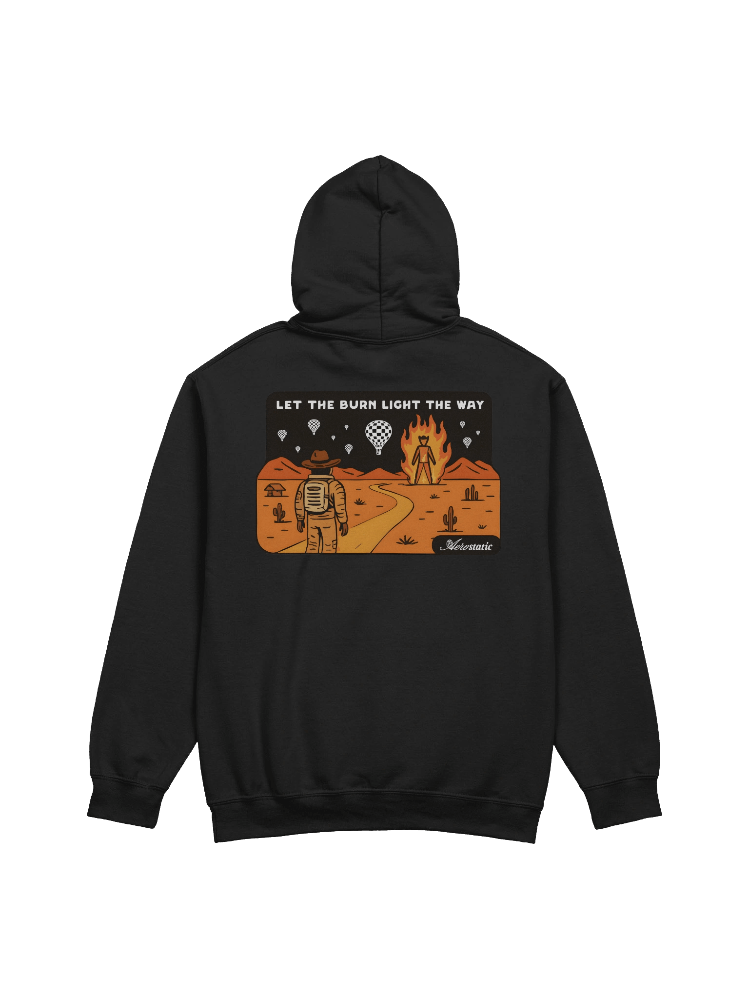 Let the burn light the way - hoodie product image (2)