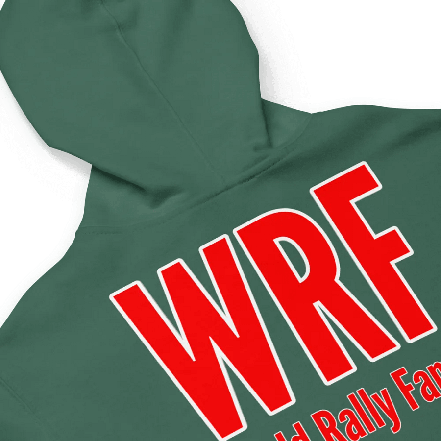 WRF logo full zip hoodie Embroidered front/ Printed Back product image (28)