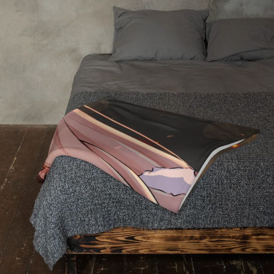 Chaotic Peach Blanket product image (23)