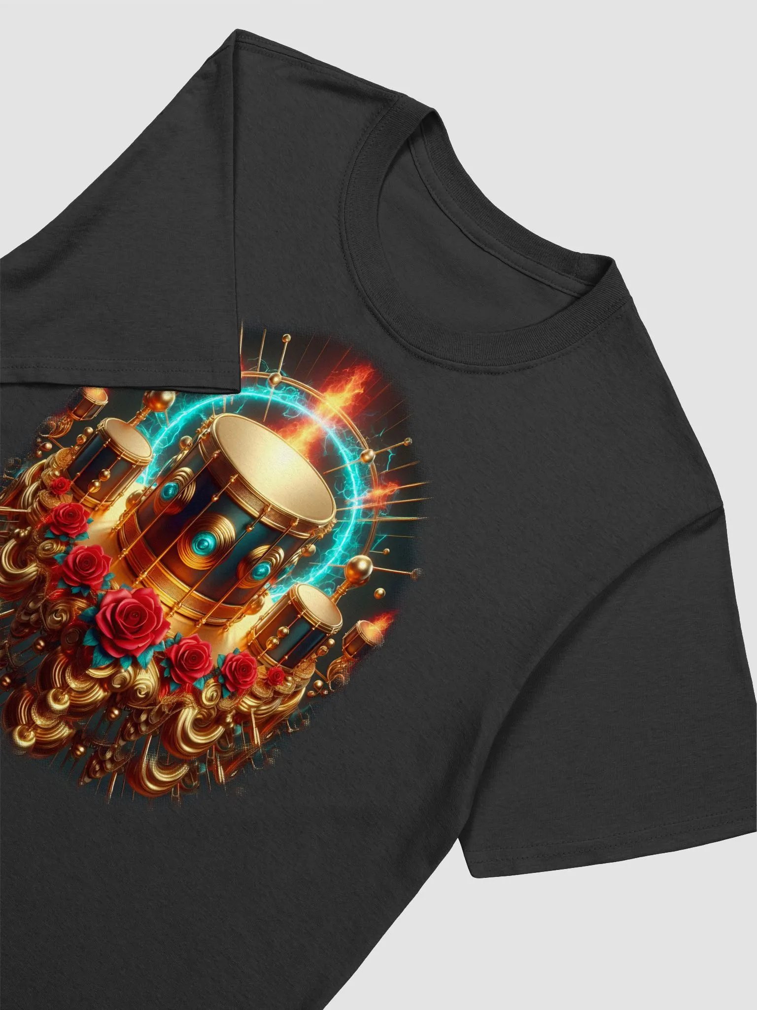 Baroque Beats Drum Trio - Unisex Drum T-Shirt #8 product image (3)