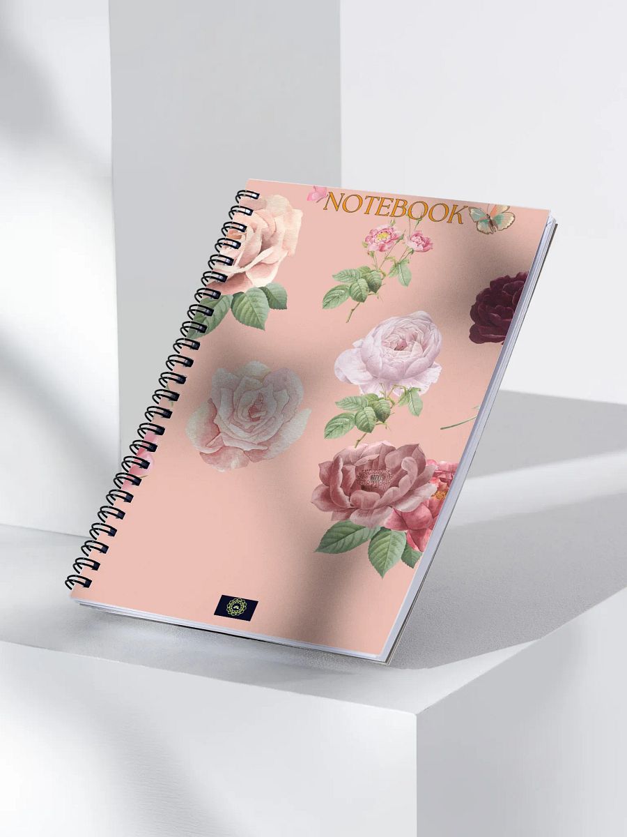 Rose Garden Spiral Notebook product image (3)