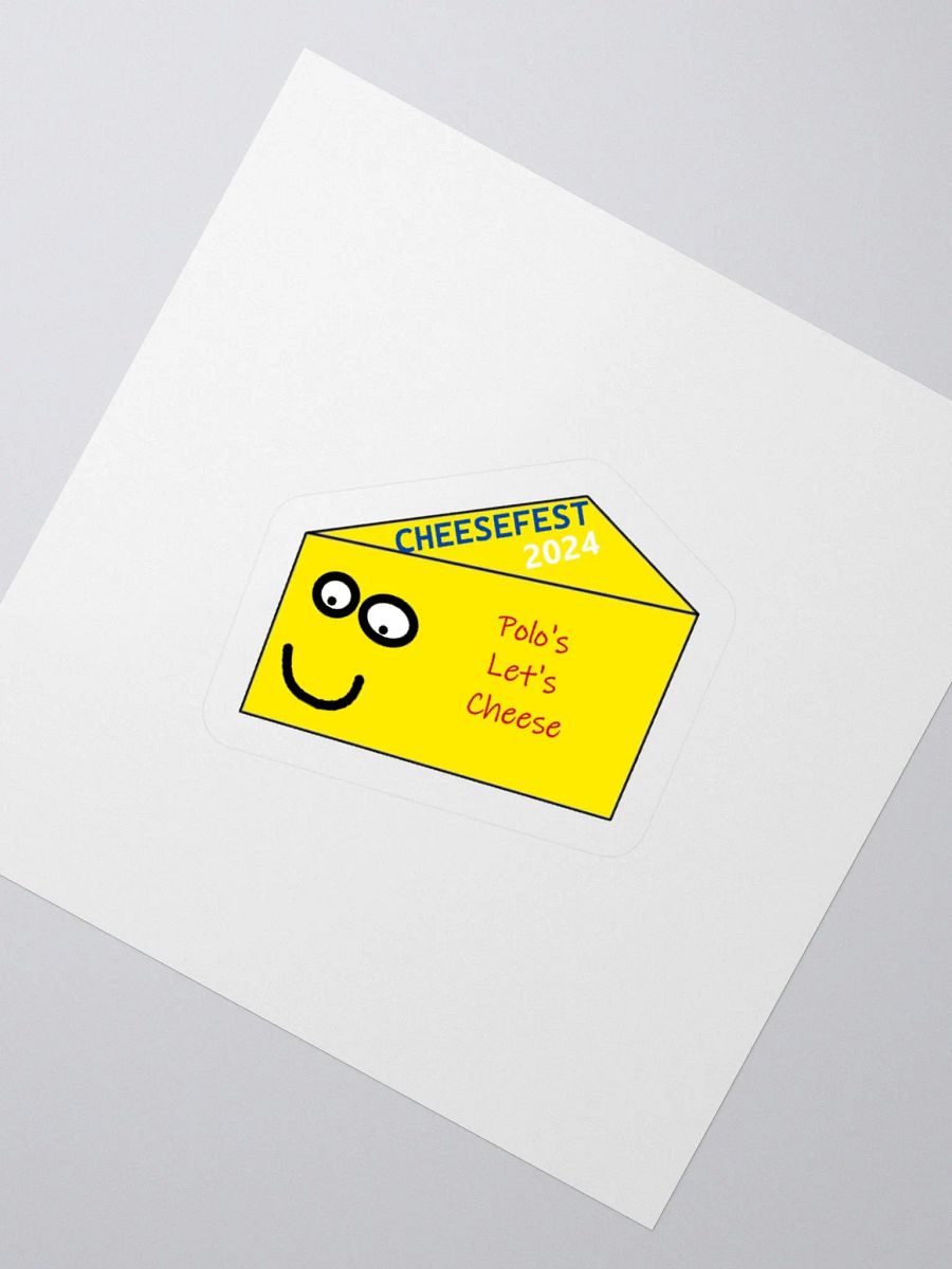 Polo's Cheese Fest Stickers! product image (5)