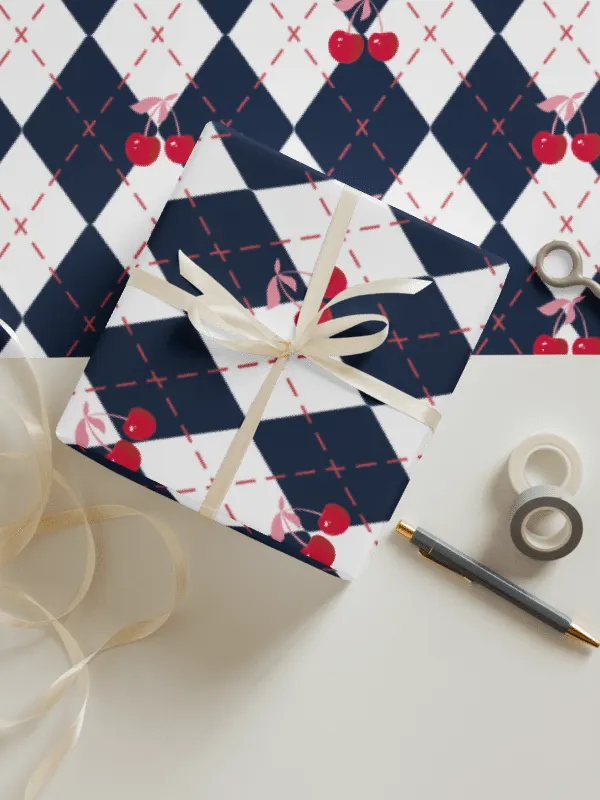 Abstract Cherry Wrap Set (Set of 3) product image (1)