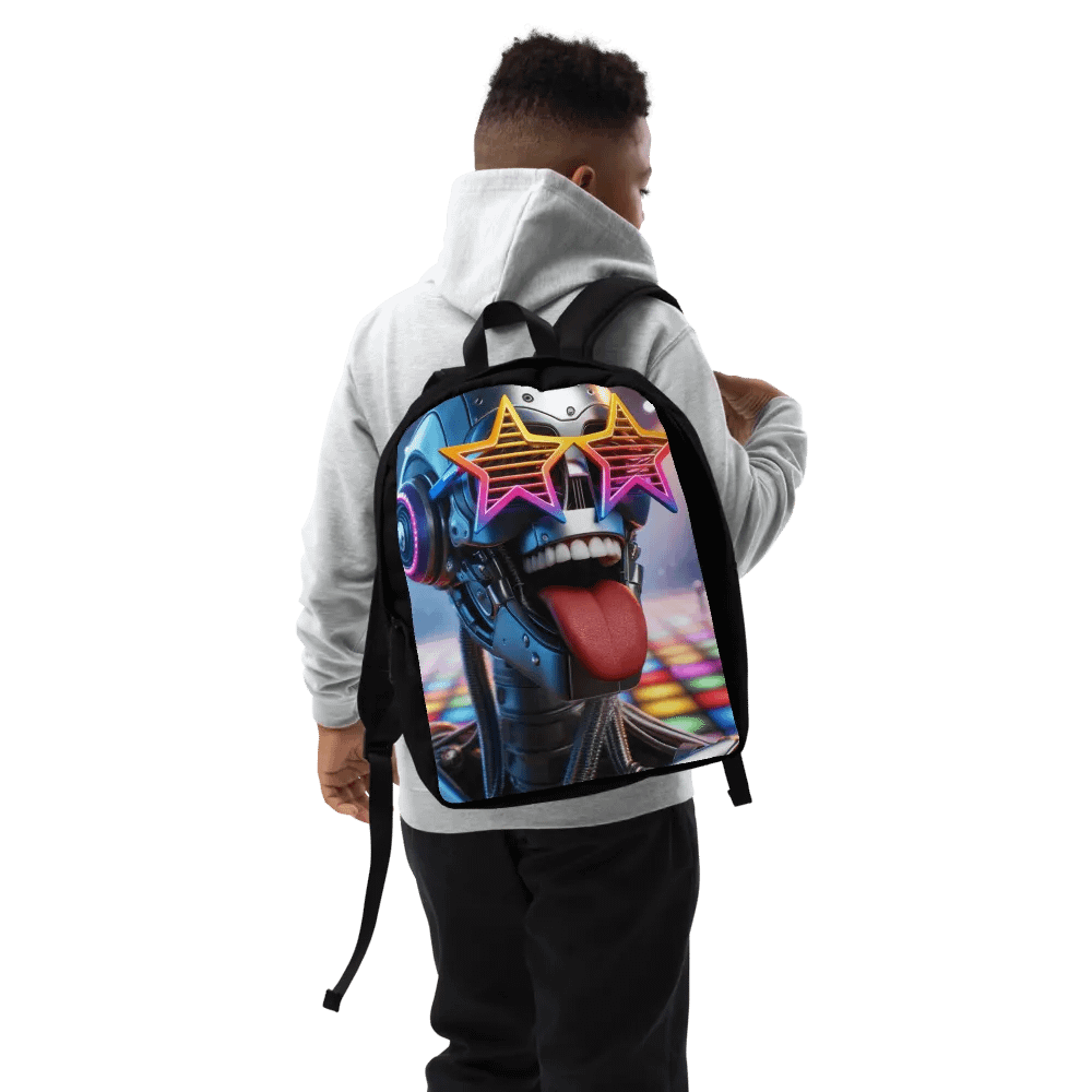 ROCKI ROBOT - BACKPACK - DANCE MEMECOIN product image (9)