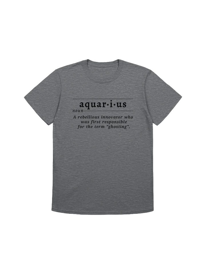 Aquarius Def Unisex Tee v1 product image (1)