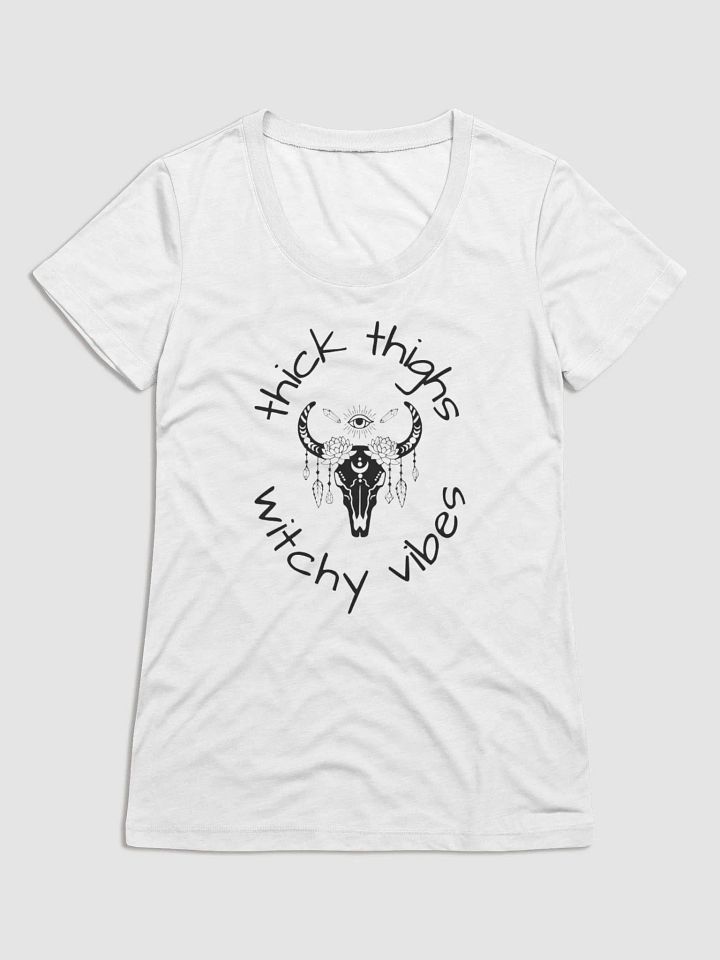 thigh thighs witchy vibes bella fit tee product image (1)