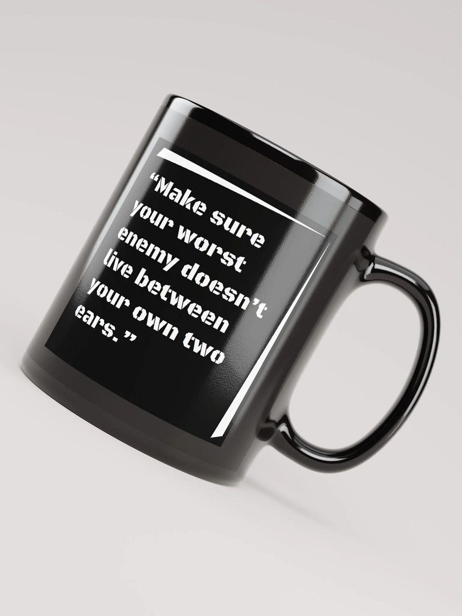 Black Glossy Mug product image (5)