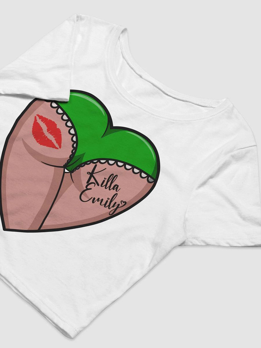 GREEN KILLA EMMY HEART BUTT CROP TOP product image (5)