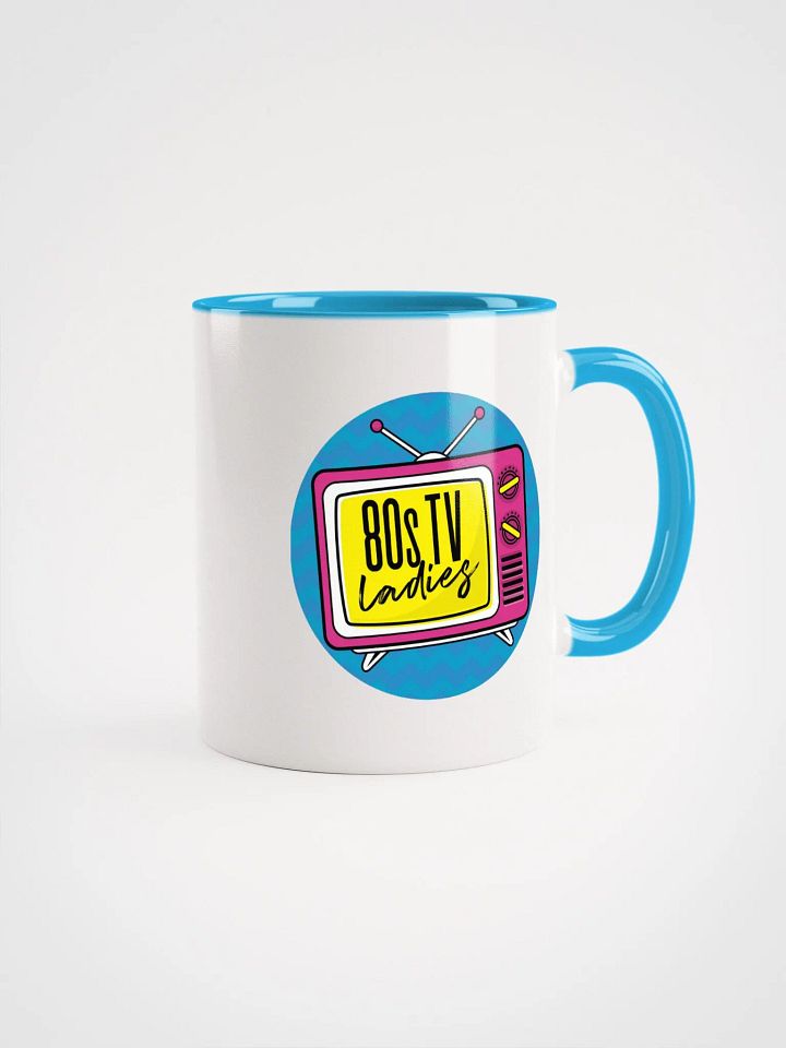 80s TV Ladies Double Logo Mug product image (1)