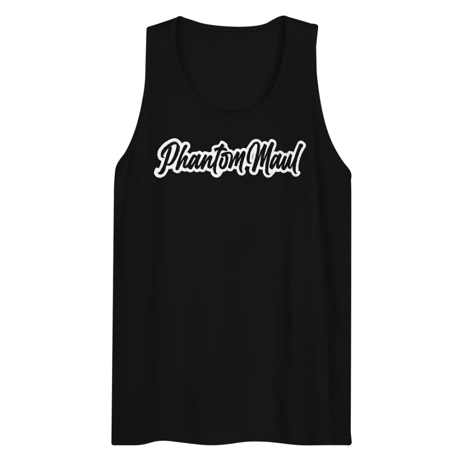 White 'PhantomMaul' Men's Tank Top product image (32)