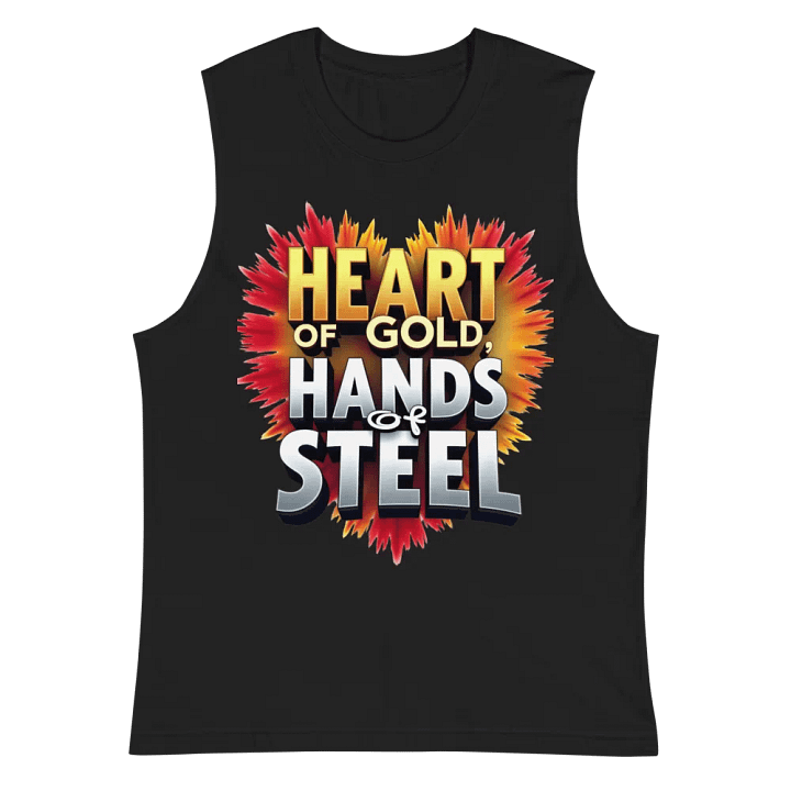 Heart of Gold Muscle Tank product image (3)