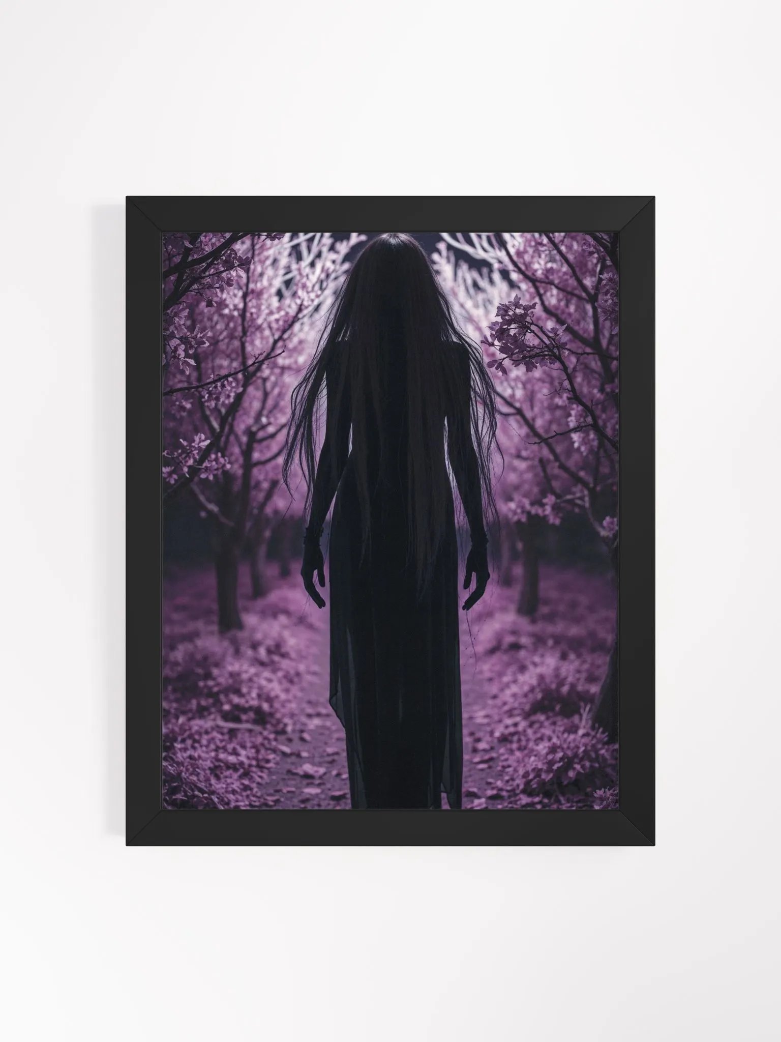 Lilac Pathway Framed Print product image (2)