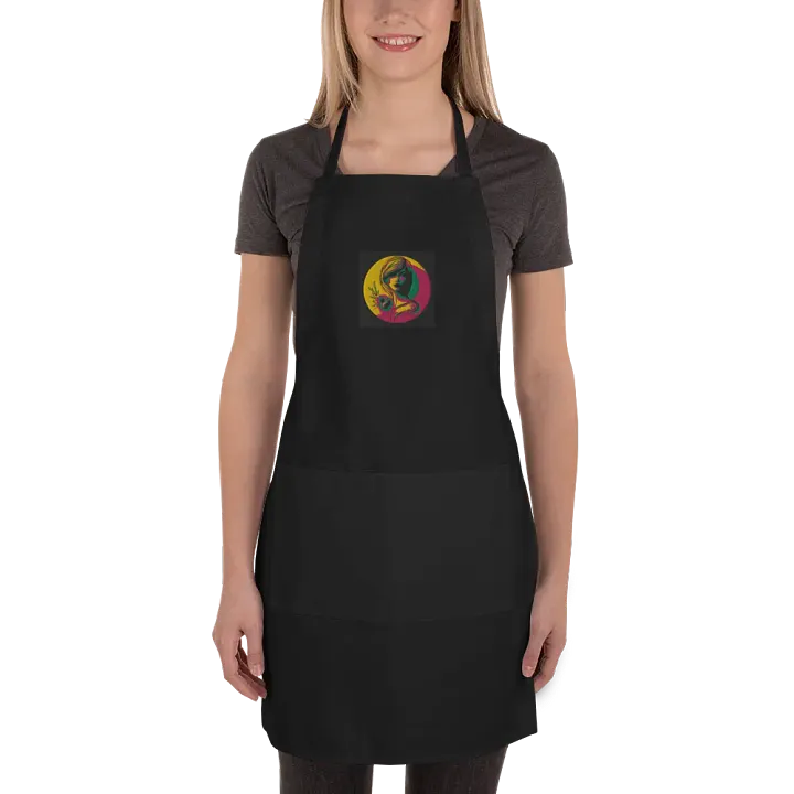 Embroidered Cooking Apron – Elevate Your Culinary Style! product image (2)