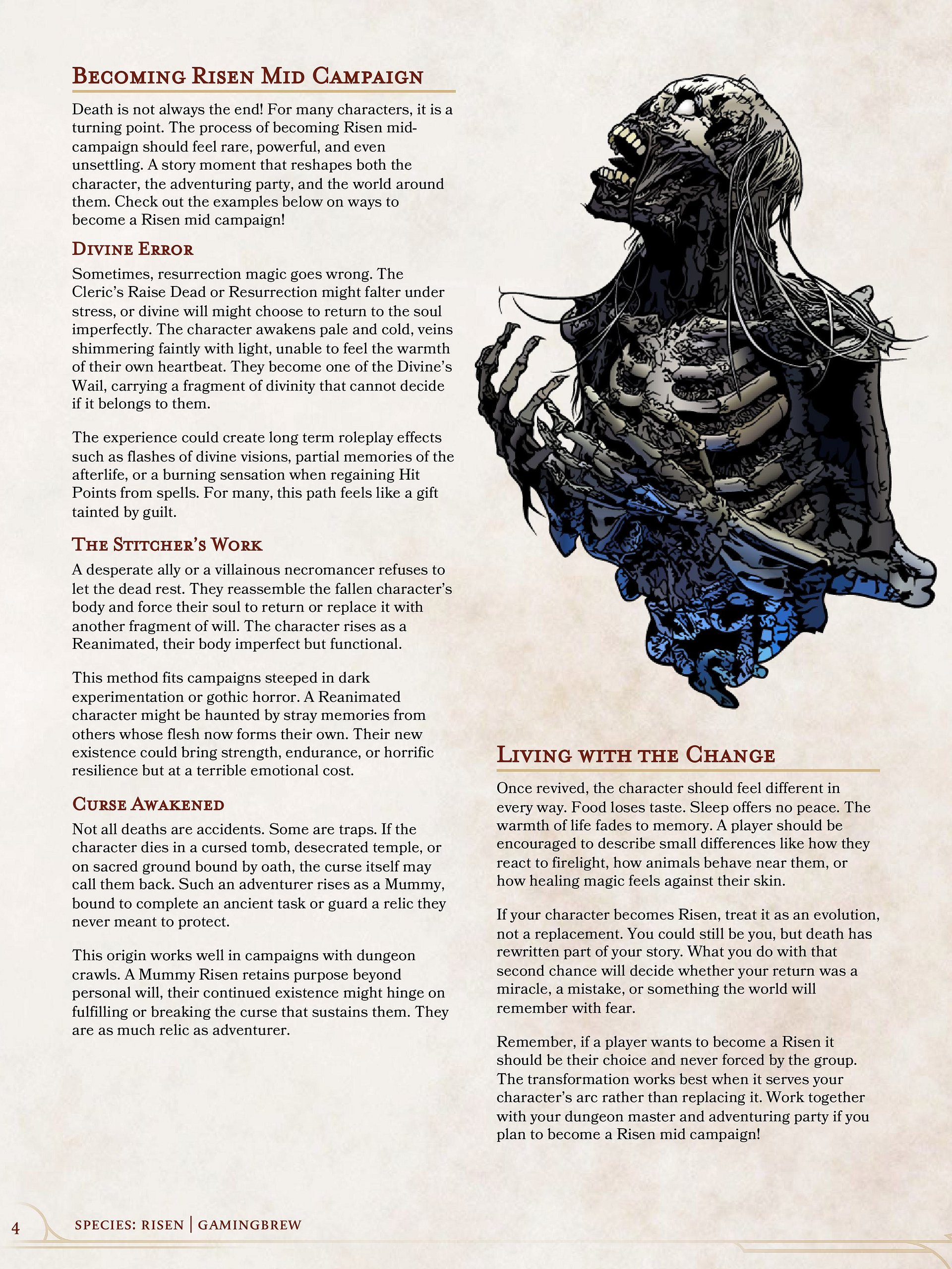 Risen | 5E Species product image (5)