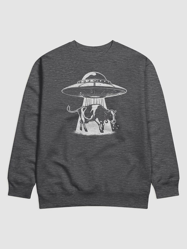 Cow and UFO Sweatshirt product image (1)