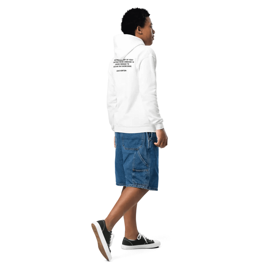 CG White Kids Hoodie product image (5)