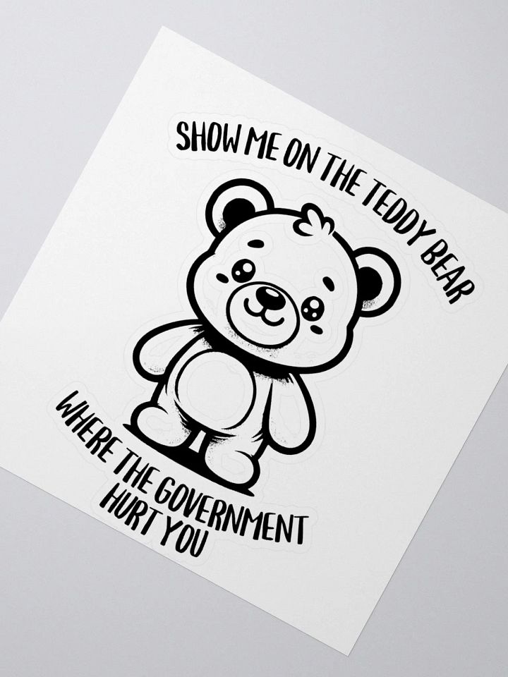 Violated Teddy Bear (Sticker) product image (2)