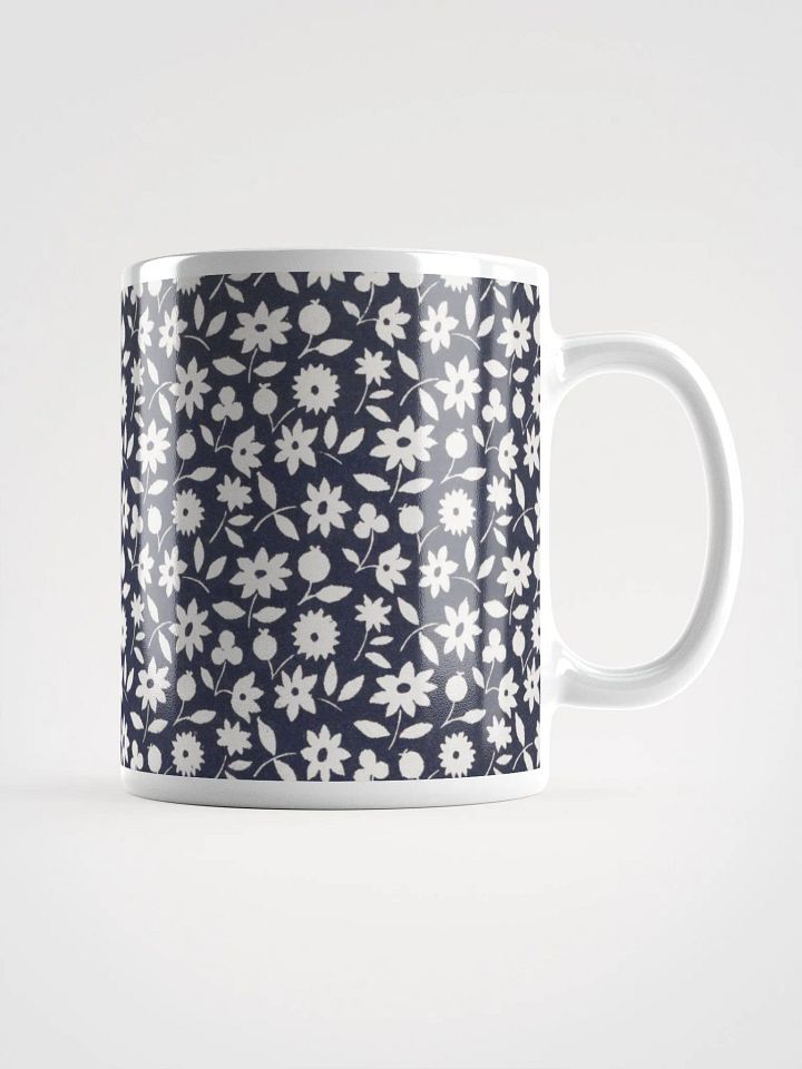 White Flowers: Charles Goy Glossy Mug product image (1)