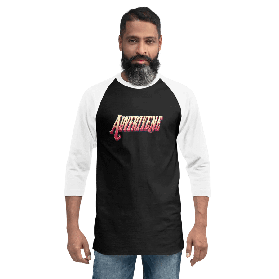 AdvertiSene Bold Raglan Tee product image (2)