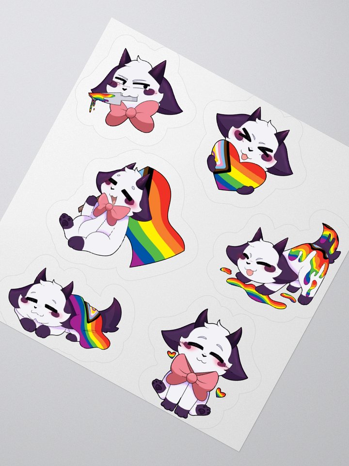 PRIDE/PROGRESS Sticker sheet product image (2)
