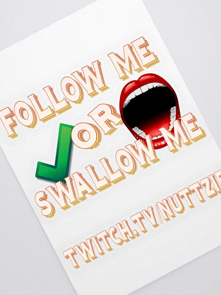 Follow stickers product image (2)