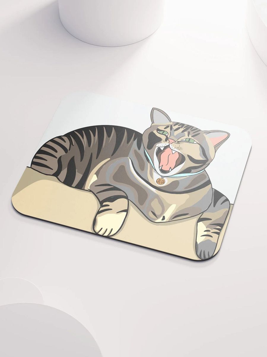 Yawning Cheshire Mouse Pad product image (3)