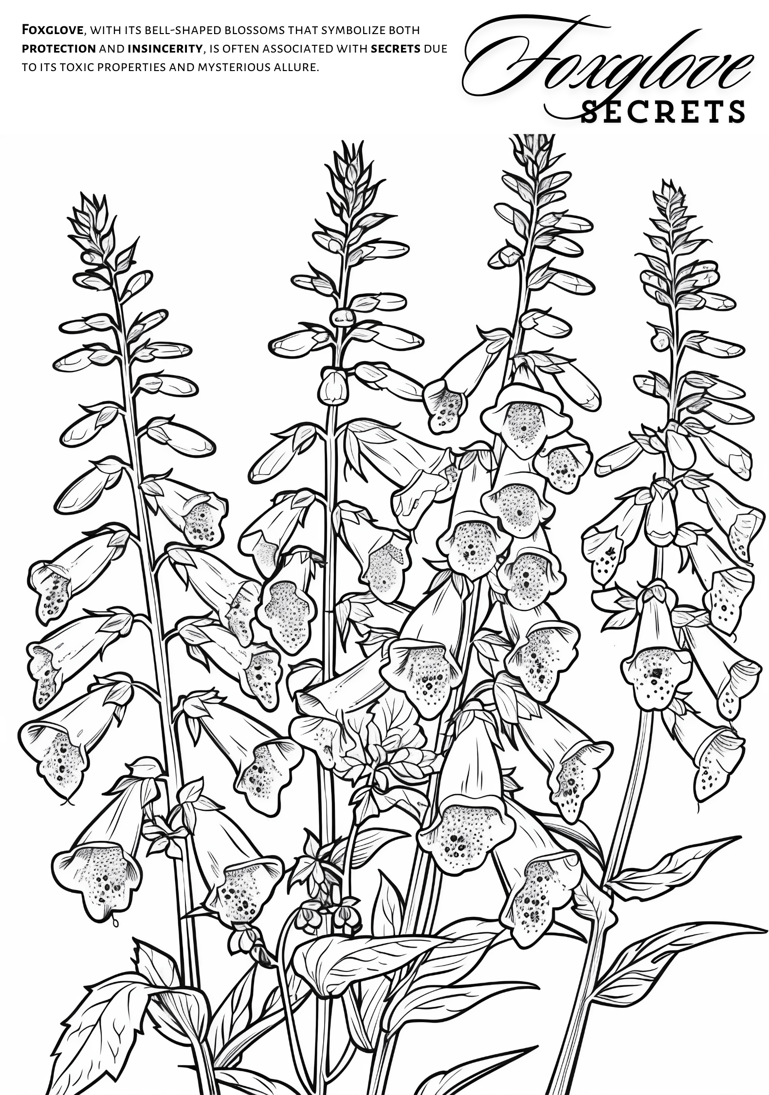 Flowers Coloring Book product image (5)