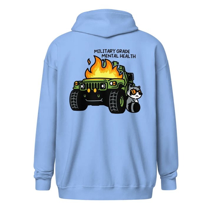Military Grade Mental Health Zipper Hoodie product image (8)