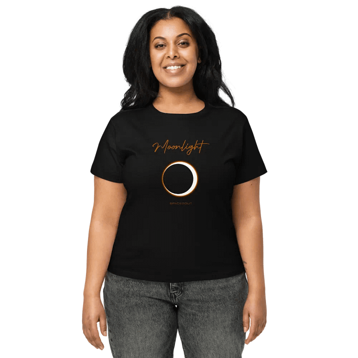 Moon Light Women's High-Waisted Tee product image (1)