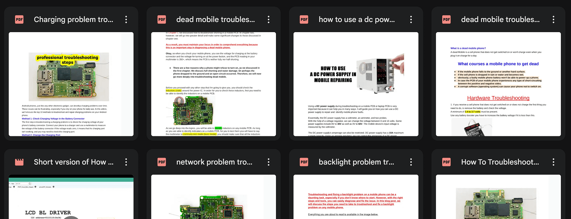 BUY - Basic Level Mobile Repairing Course product image (5)