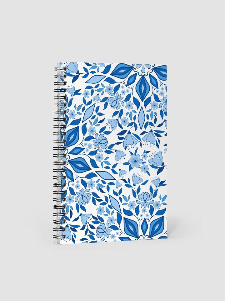 Blue Flower Kaleidoscope Notebook product image (1)