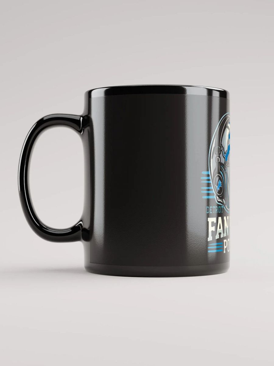 🦁 Detroit Lions Fan Forum Podcast Black Glossy Mug 🏈 product image (11)