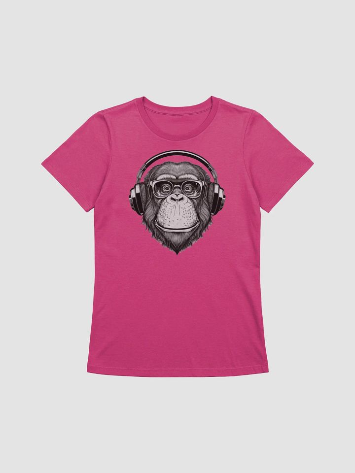 Monkey Business Womans T Shirt (Rocky Chimp) product image (2)