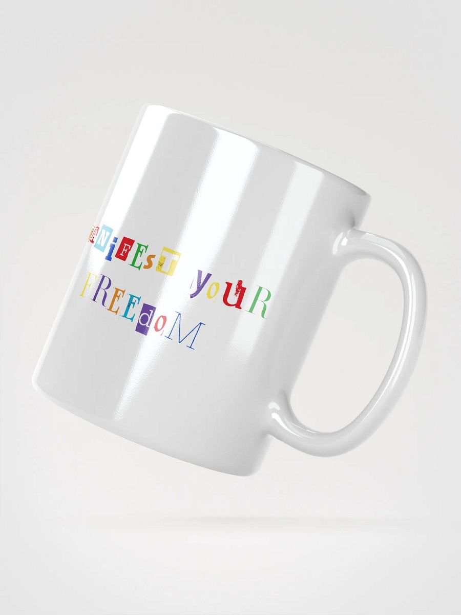 Head in the Clouds Glossy White Mug product image (4)