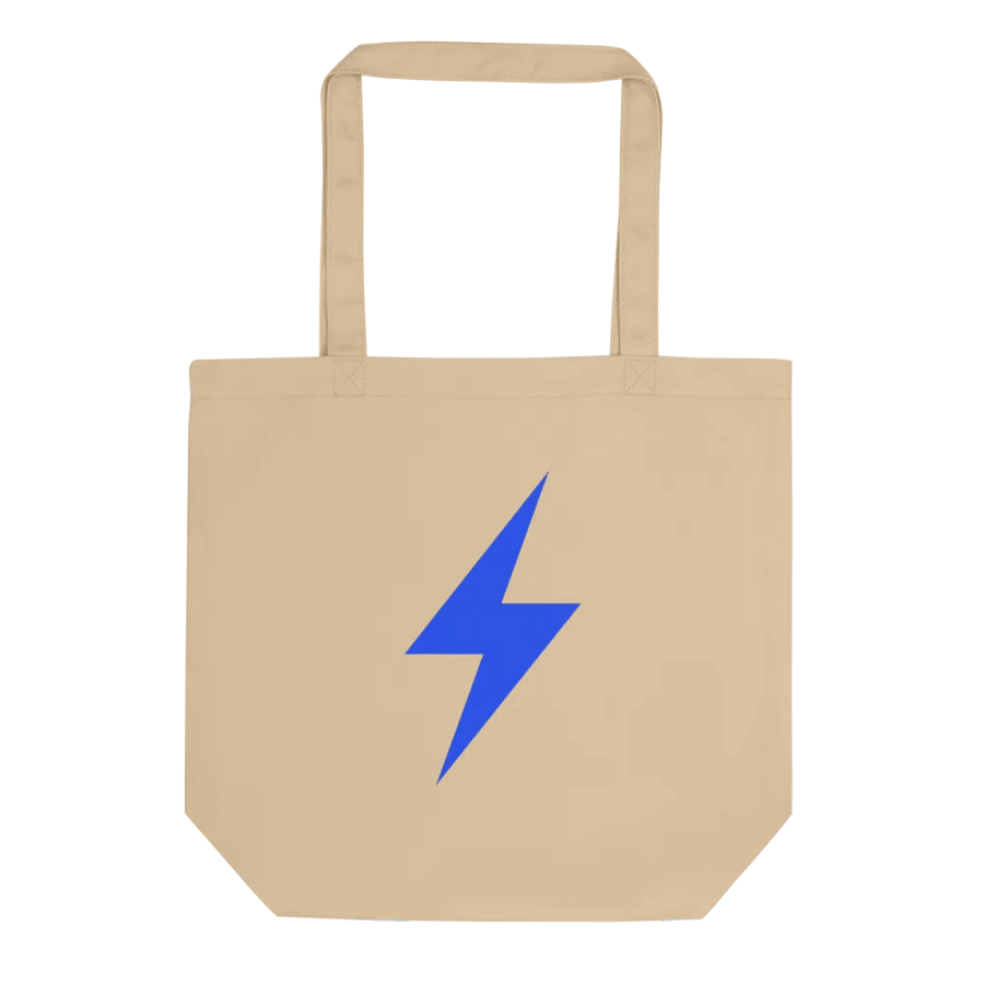 A beige VioBolt tote bag product image (1)
