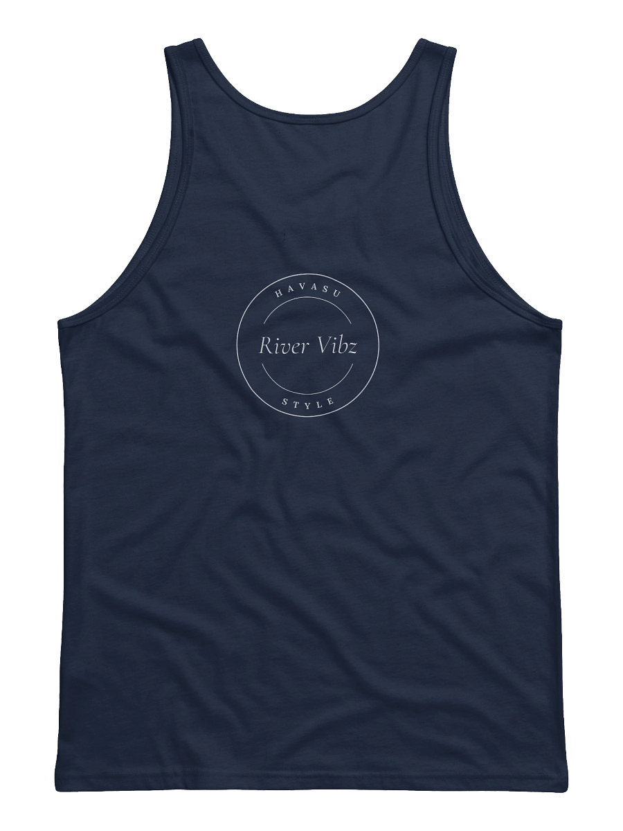 White Circle River Vibz Havasu Style Logo Tank product image (8)