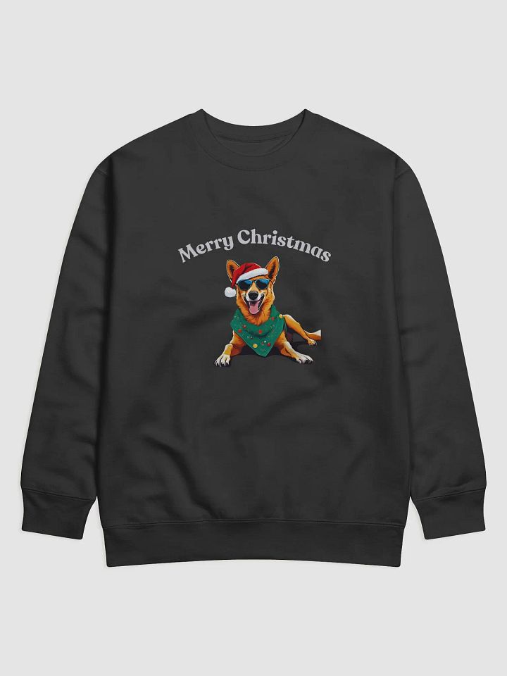 Festive Dingo Merry Christmas Sweatshirt - Silver product image (1)