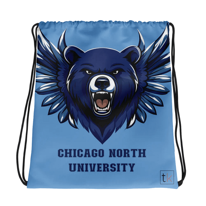 Chicago North Bearhawk Drawstring Bag product image (1)