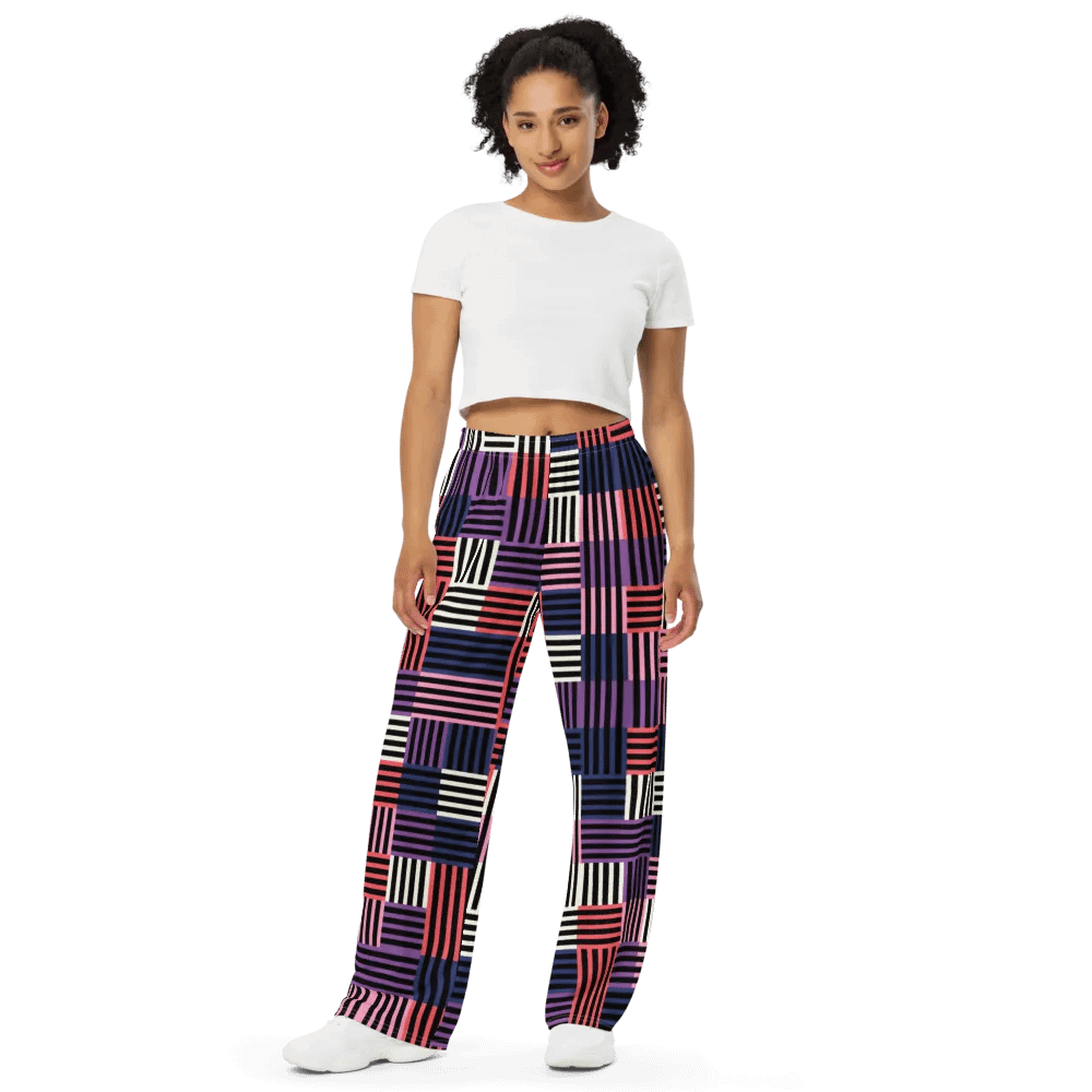 BUIII Minimalism: Amethyst Dawn Wide-Leg Pants product image (2)