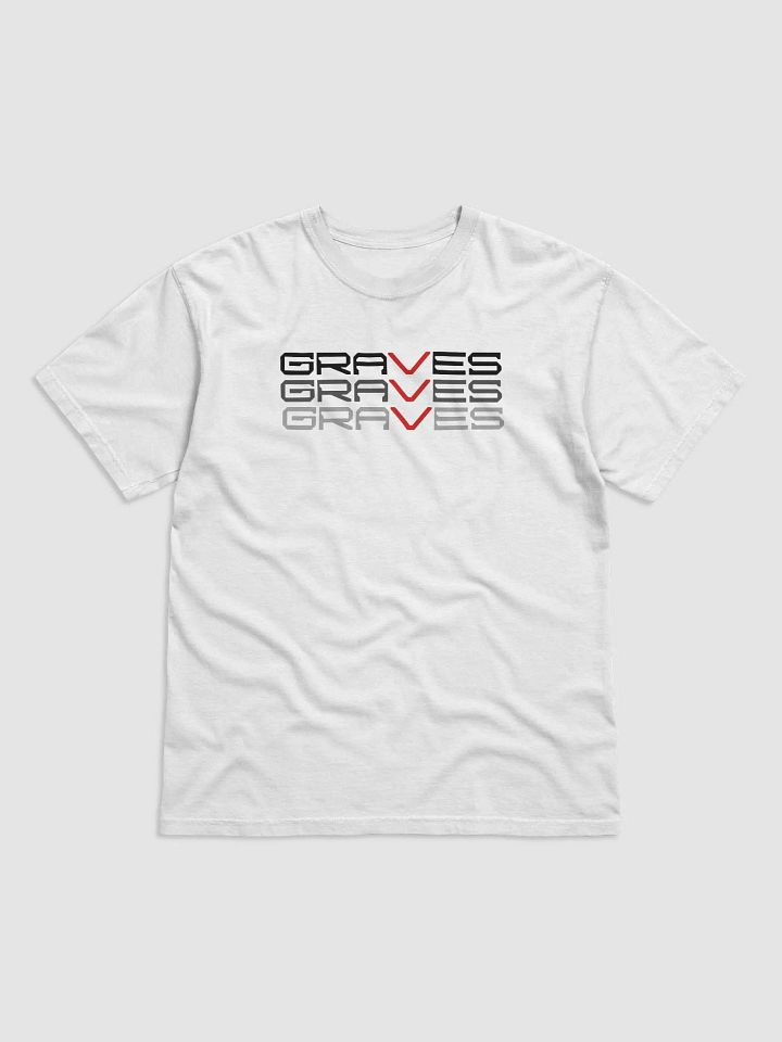 Graves Triple OG White T product image (1)