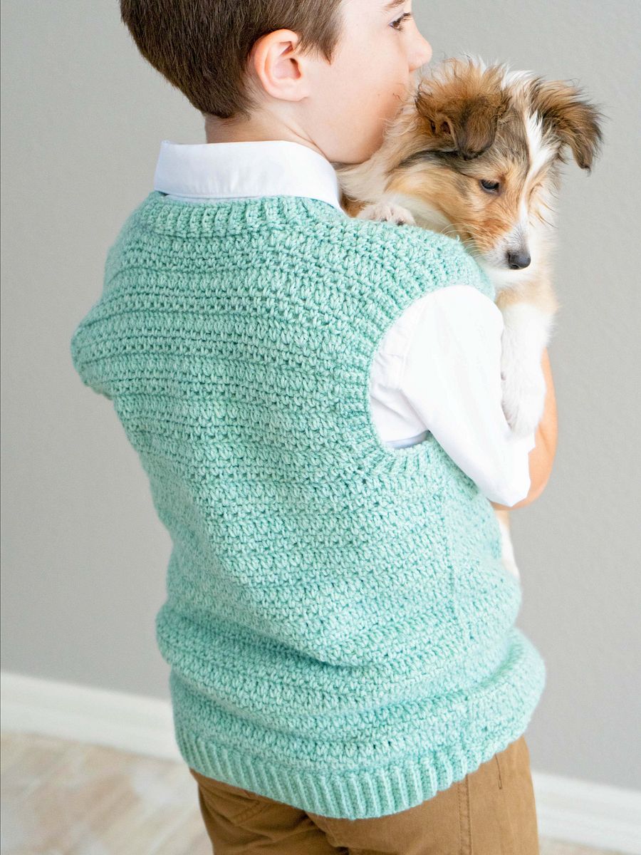 Heatherly Crochet Vest Pattern Tutorial product image (4)