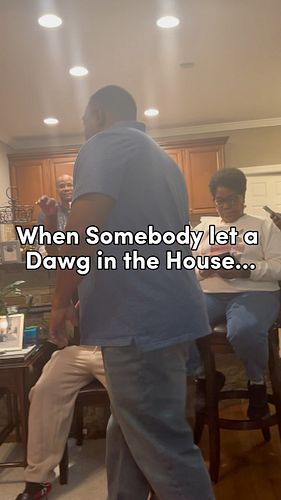 The family member that’s always hype & happens to be a Que…never misses an opp to hop.

You never know what’s gonna happen wh...