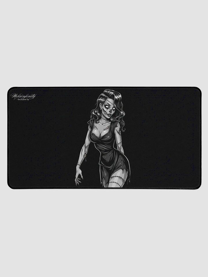 Zombie Pinup 09 Exclusive Black/White Edition Desk Mat product image (1)