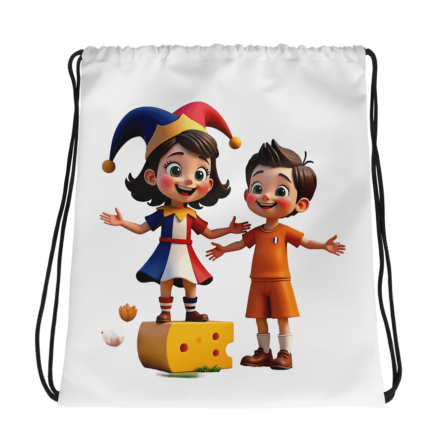 🎒 JessyJesty Netherlands Drawstring Bag product image (1)