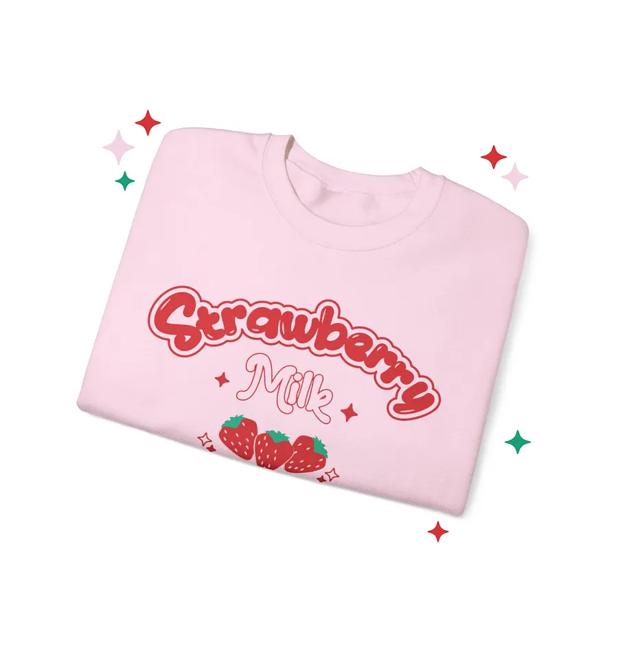 Strawberry milk sweatshirt sales