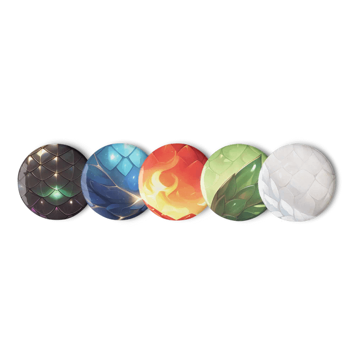 Chromatic Dragon Eggs Pin Set product image (1)