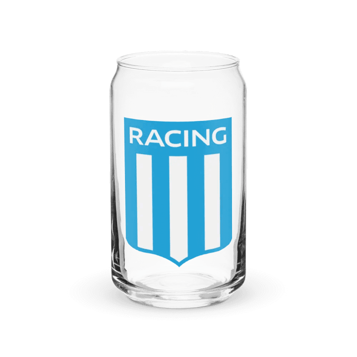 Racing Club Soccer Team - Can-Shaped Glass product image (1)