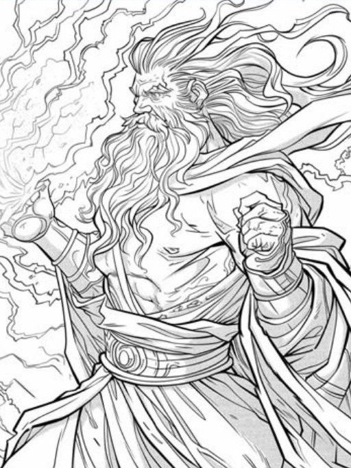 Greek Gods Coloring Book for Adults Tome III product image (7)